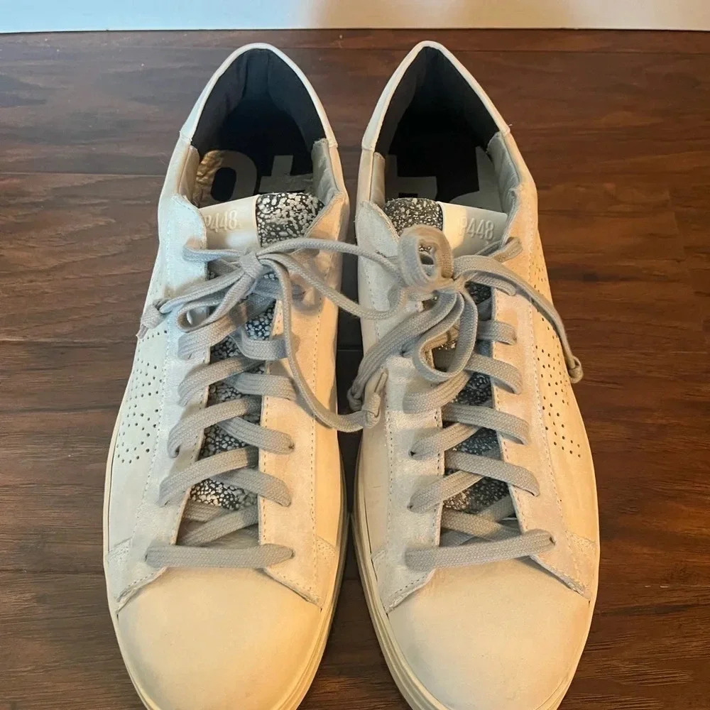 P448 Jack Nebul Sneakers, White - Picture 3 of 13